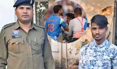 रायपुर में वनडे मैच के दौरान युवक मैदान में घुसा, पुलिस ने धारा 151 के तहत की कार्रवाई