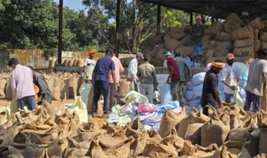 सरगुजा जिले में अब तक साढ़े 3 लाख क्विंटल से अधिक अधिक धान की खरीदी