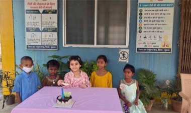 5 वर्षीय मायरा ने अनोखे अंदाज में मनाया जन्मदिन