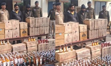 3 लाख रुपये मूल्य की अवैध शराब जब्त