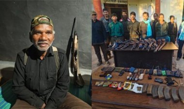 12 माओवादी ने किया आत्मसमर्पण