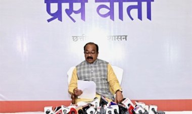 उप मुख्यमंत्री अरुण साव ने कैबिनेट की बैठक में लिए गए निर्णयों की जानकारी दी