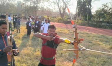 नक्सल हमले में खोया एक पैर, पर हिम्मत नहीं, बस्तर ओलंपिक में चमके किशन कुमार हप्का