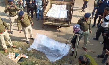 बोरी में बंद मिली अज्ञात महिला की लाश, इलाके में सनसनी,पुलिस जांच में जुटी