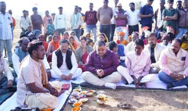 कैबिनेट मंत्री राजेश अग्रवाल ने लखनपुर-उदयपुर क्षेत्र में करोड़ों के विकास कार्यों का किया भूमिपूजन-लोकार्पण