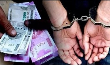 नायब तहसील कार्यालय के लिपिक 25 हजार रिश्वत लेते रंगे हाथों पकड़ाया