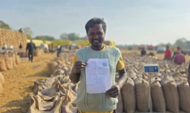 धान उपार्जन केंद्रों की सुव्यवस्थित व्यवस्था से किसानों को राहत