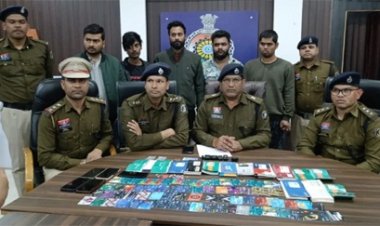 म्यूल अकाउंट गैंग के सरगना समेत 5 गिरफ्तार