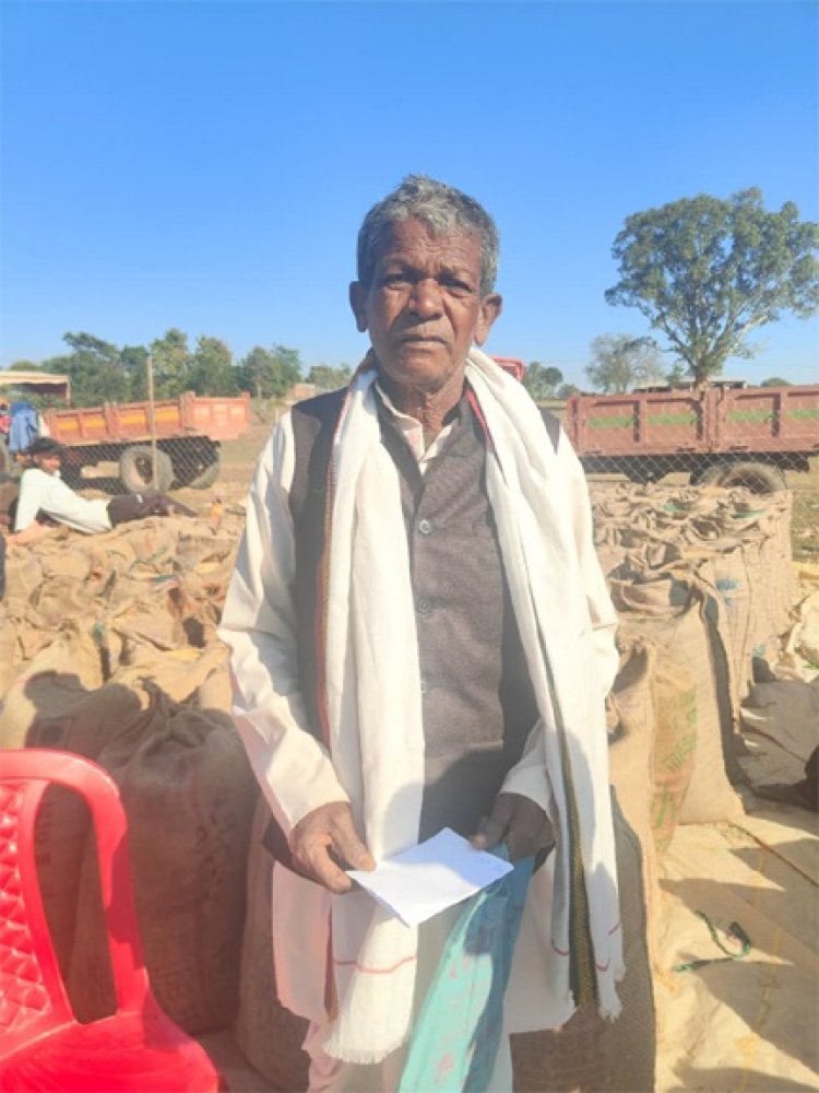67 वर्षीय किसान जयलाल सिंह ने बेचा 80 क्विंटल धान