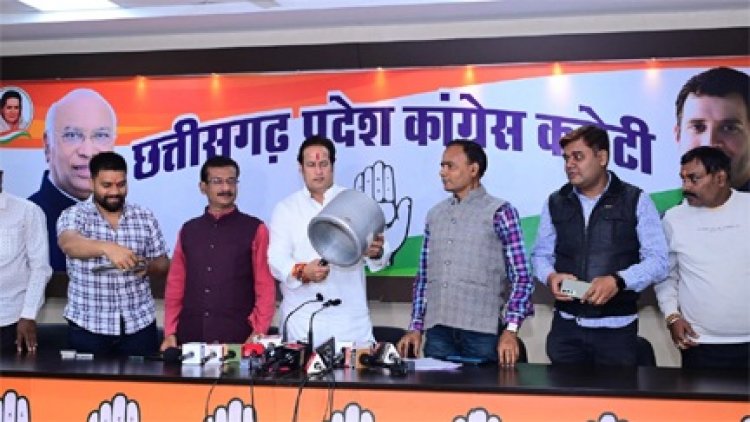 एल्यूमिनियम बर्तनों की खरीदी पर विवाद