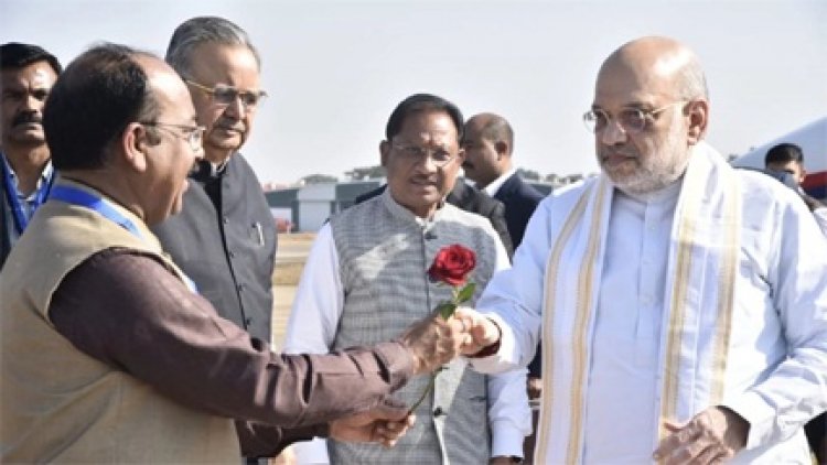 गृह मंत्री अमित शाह का 2030 तक बस्तर को देश का अग्रणी आदिवासी संभाग बनाने का वादा किया