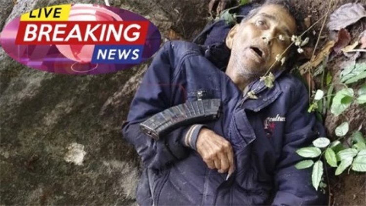 सुरक्षाबलों ने मुठभेड़ में नक्सली कमांडर गणेश उईके को किया ढेर