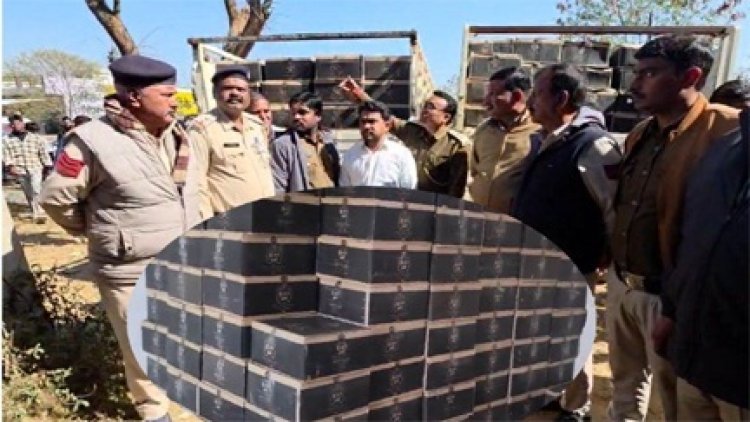 ट्रांसपोर्ट व्यवसाय की आड़ में शराब का अवैध धंधा
