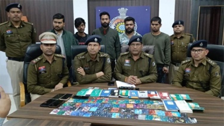 म्यूल अकाउंट गैंग के सरगना समेत 5 गिरफ्तार