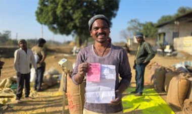 धान उपार्जन केन्द्रों की पारदर्शी व्यवस्था से किसानों को मिल रही सुविधा