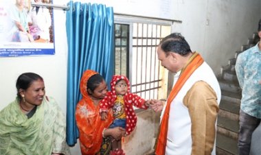 स्वास्थ्य मंत्री श्याम बिहारी जायसवाल ने किया शहरी सामुदायिक स्वास्थ्य केंद्र का निरीक्षण, व्यवस्थाओं को सुदृढ़ करने के दिए निर्देश