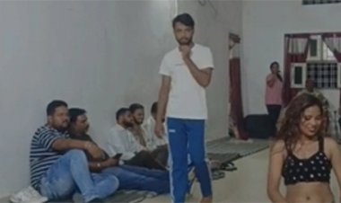 अर्धनग्न युवतियों का अश्लील डांस और शराबखोरी, वीडियो वायरल होने से मचा हड़कंप