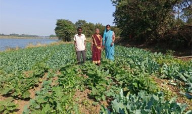 जैविक खेती की ओर बढ़ा रहा है किसानों का रुझान : प्राकृतिक खेती से कृषक मनभौतिन बाई निषाद एवं माखन निषाद को मिला भरपूर लाभ