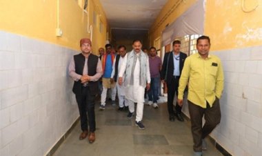 स्वास्थ्य मंत्री श्याम बिहारी जायसवाल ने सामुदायिक स्वास्थ्य केन्द्र बोड़ला का किया औचक निरीक्षण