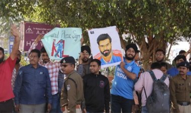 निर्णायक वनडे मैच के लिए इंदौर पहुंची भारत और कीवी टीम