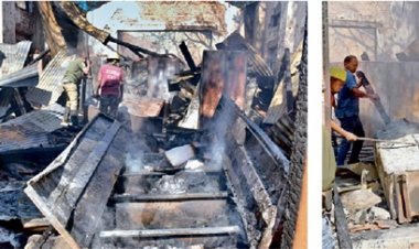 रायपुर डीईओ डीईओ दफ्तर में आग