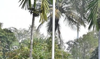 मुख्यमंत्री निवास कार्यालय में हर्षाेल्लास के साथ मनाया गया गणतंत्र दिवस