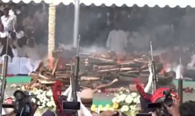 अजित पवार का राजकीय सम्मान के साथ अंतिम संस्कार संपन्न