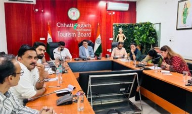 छत्तीसगढ़ टूरिज्म बोर्ड के प्रबंध संचालक  विवेक आचार्य की अध्यक्षता में छत्तीसगढ़ टूरिज्म बोर्ड की ऑनलाइन बैठक आयोजित