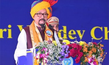 दाऊ श्री वासुदेव चन्द्राकर कामधेनु विश्वविद्यालय दुर्ग का चतुर्थ दीक्षांत समारोह संपन्न