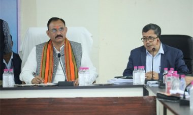 श्याम बिहारी जायसवाल ने स्वास्थ्य सेवाओं को मिशन मोड में सुदृढ़ करने के दिए निर्देश