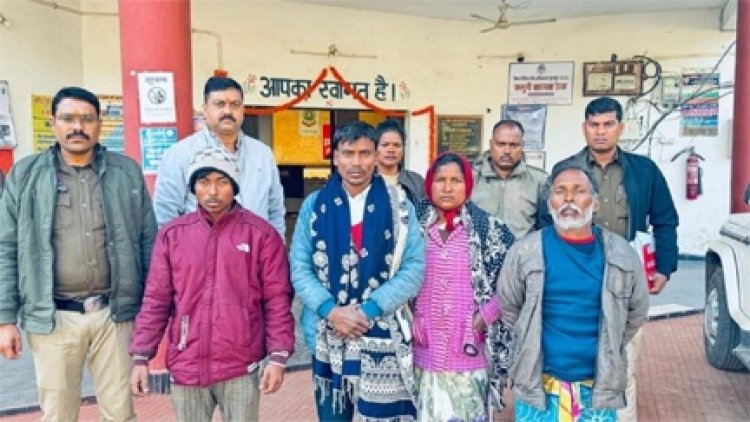 नाबालिग के अपहरण, दुष्कर्म व मतांतरण के आरोप में छत्तीसगढ़ में पास्टर सहित चार गिरफ्तार