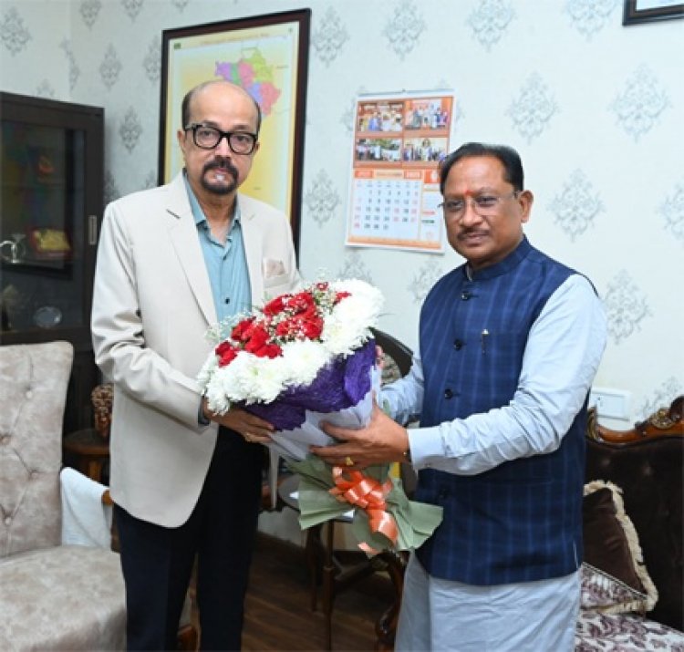 राज्यपाल डेका को मुख्यमंत्री साय ने दी नए वर्ष की शुभकामनाएं