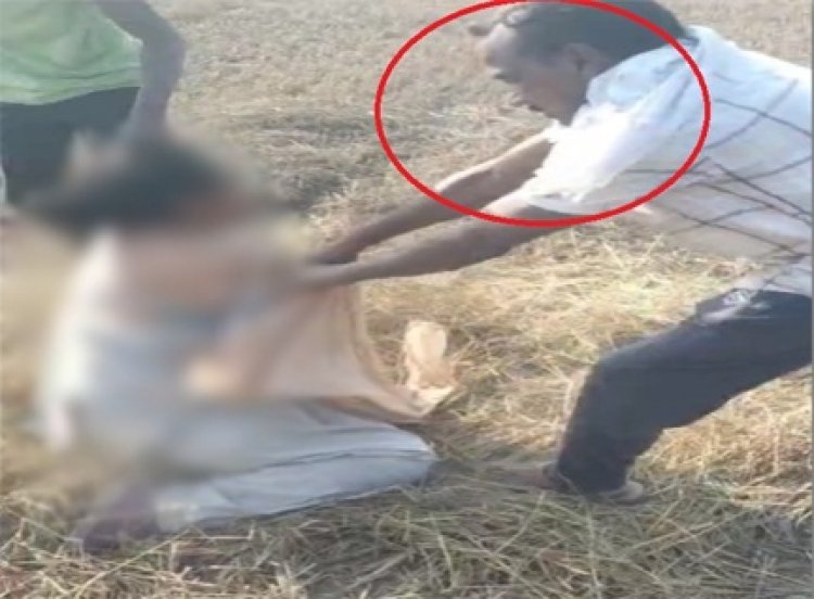 महिला आरक्षक की वर्दी फाड़ी, अर्धनग्न किया