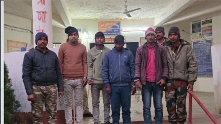 धान तस्करी के अंतरराज्यीय संगठित गिरोह का राजफाश