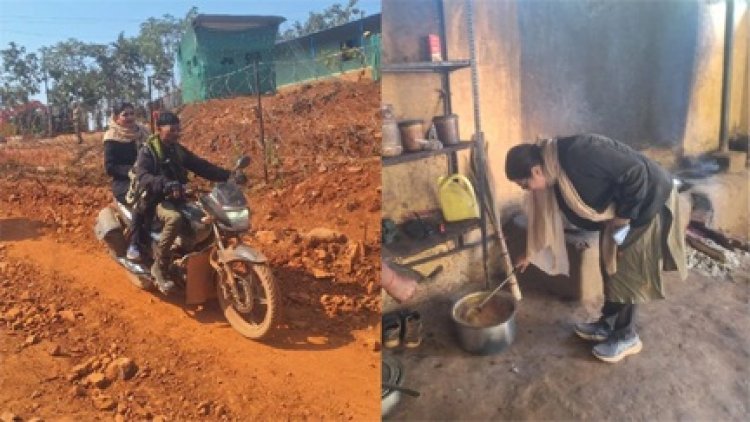 आदिंगपार-धुरबेड़ा पहुंचने वाली जिले की पहली कलेक्टर