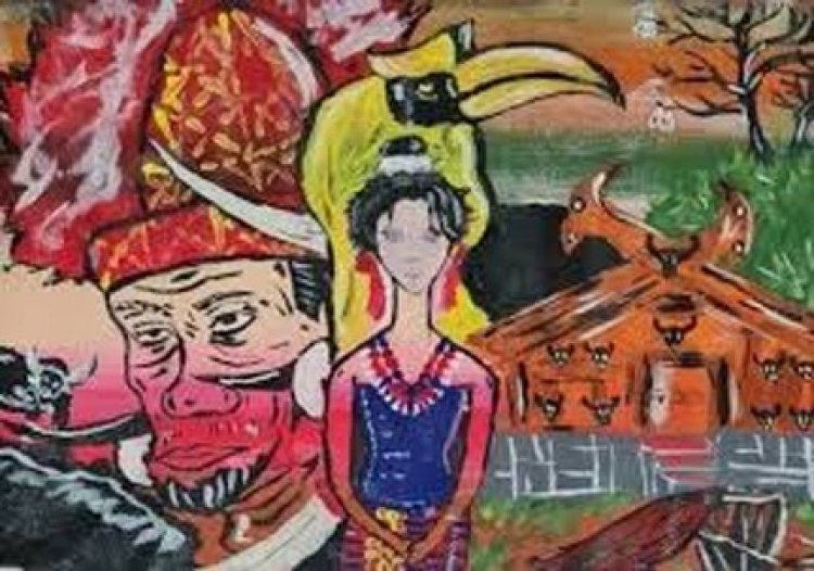 राज्य स्तरीय जनजातीय जीवनशैली चित्रकला प्रतियोगिता का आयोजन 20 से 21 फरवरी तक