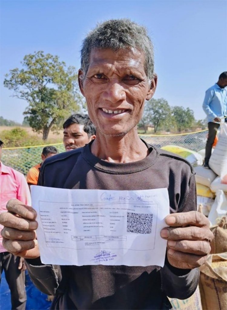 डिजिटल तौल और तय समर्थन मूल्य से बढ़ा किसान का भरोसा