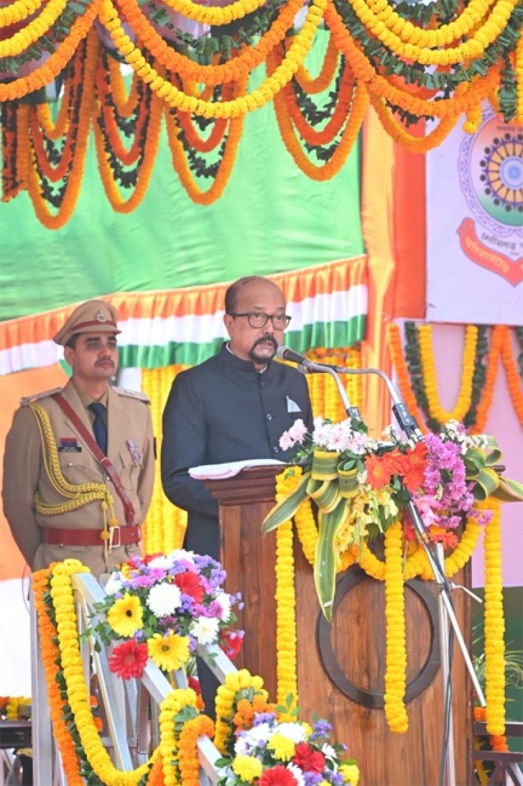 राजधानी में हर्षोल्लास के साथ मनाया गया 77 वां गणतंत्र दिवस