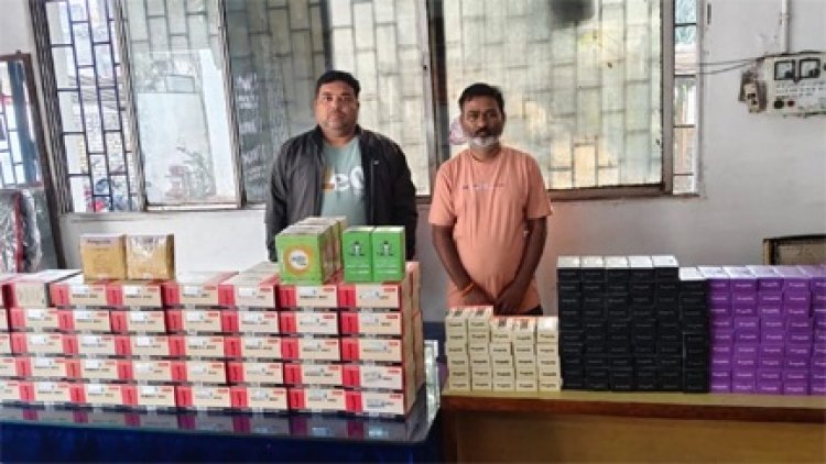 नशे के खिलाफ रायपुर पुलिस का एक्शन ‘गोगो पेपर’और हुक्का सामग्री के अवैध नेटवर्क का भंडाफोड़