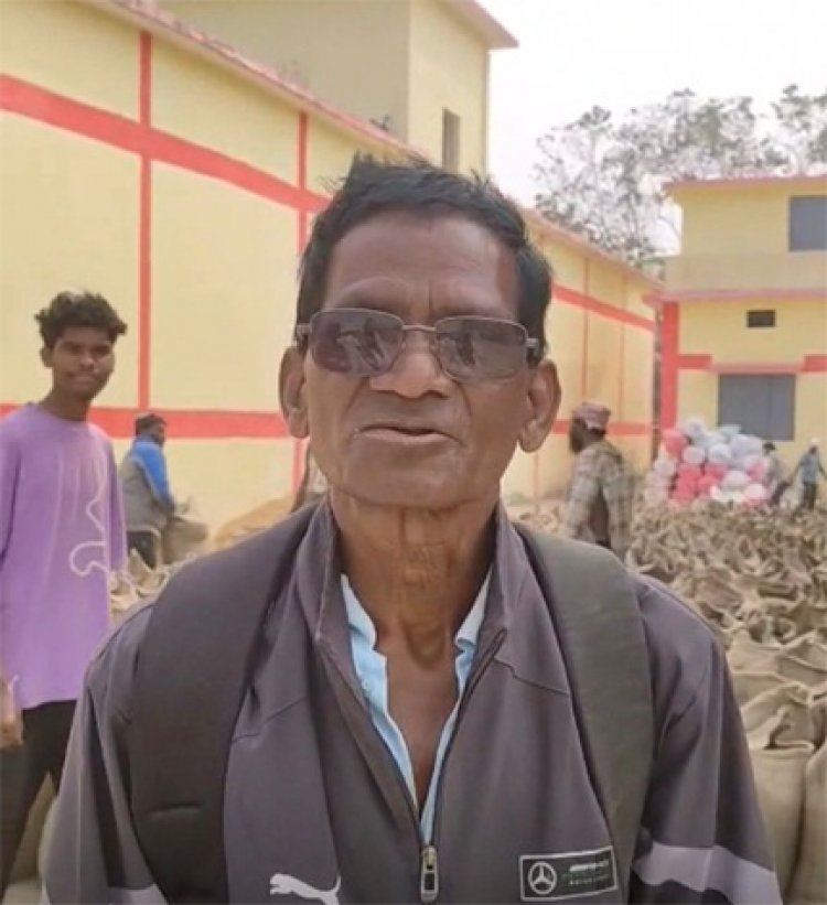 किसान लादेन ने आसानी से बेचा धान : धान खरीदी केंद्र में कोई समस्या नहीं हुई