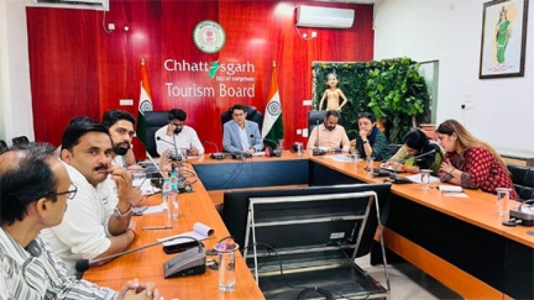 छत्तीसगढ़ टूरिज्म बोर्ड के प्रबंध संचालक  विवेक आचार्य की अध्यक्षता में छत्तीसगढ़ टूरिज्म बोर्ड की ऑनलाइन बैठक आयोजित