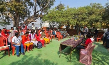 कार्यशाला में 46 पक्षी प्रजातियों की हुईं पहचान : बालसमुंद जलाशय में आर्द्रभूमि संरक्षण एवं जैव विविधता संवर्धन हेतु जागरूकता कार्यक्रम