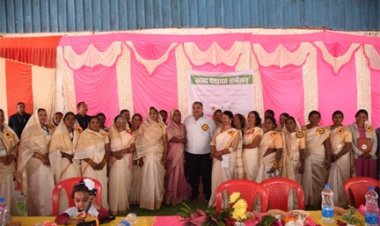 रामगढ़ में मितानिनों द्वारा आयोजित स्वास्थ्य पंचायत सम्मेलन में शामिल हुए पर्यटन एवं संस्कृति मंत्री राजेश अग्रवाल