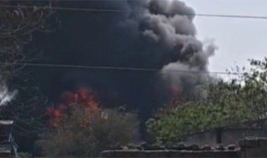 कावेरी इंडस्ट्रीज की ऑयल फैक्ट्री में भीषण आग