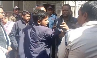 अस्पताल बना रणक्षेत्र, विवाहिता की संदिग्ध मौत पर दोनों पक्षों में विवाद