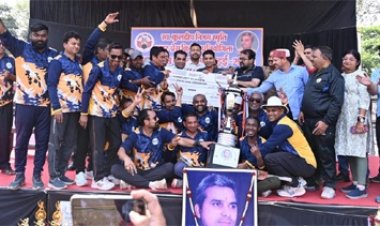 खेल आपसी सद्भाव, अनुशासन और टीम भावना को मजबूत करने का सशक्त माध्यम-राजस्व मंत्री टंकराम वर्मा