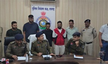 रायगढ़ पुलिस की इंटर स्टेट क्रिकेट सट्टा गिरोह पर बड़ी कार्यवाही, करोड़ों के ऑनलाइन क्रिकेट सट्टा का खुलासा