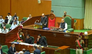 राज्यपाल डेका ने छत्तीसगढ की 6 वीं विधानसभा के अष्टम् सत्र को संबोधित किया