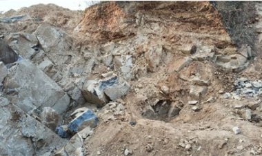 गिट्टी तोड़ने अवैध खदान में गया था मजदूर, धंसने से मौके पर हुई मौत