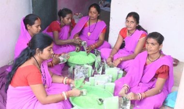 इस बार प्राकृतिक रंगों से रंगीन होगी होली : स्व सहायता समूह की महिलाएं कर रही है प्राकृतिक गुलाल का निर्माण